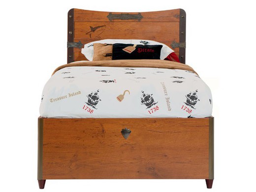 Pirate Bed Base 90x190 cm