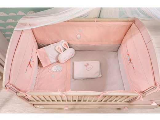 Baby Girl bedding set (80x130cm)