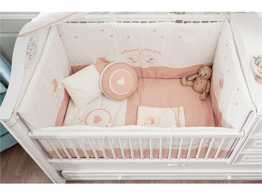 Romantic Baby Bedding Set (80x130cm)