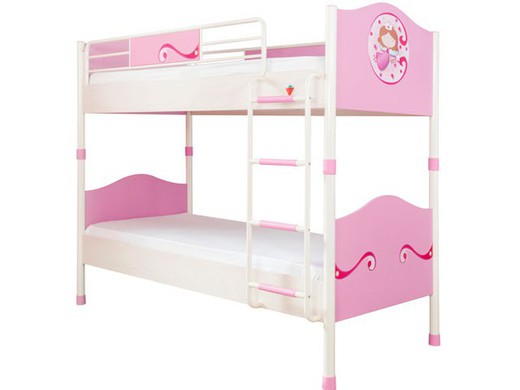 Princess Bunk & Pull-out Bed 90x200/90x190cm