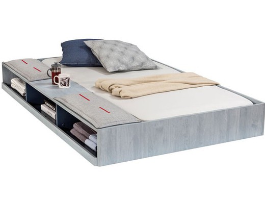 Trio Pull-out Bed with Partitions (90x190cm)
